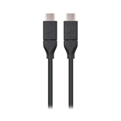 USB-C 3.1-kabel NANOCABLE 10.01.4101 Svart (1 m)