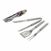 Grillredskap Algon (3 Pcs) Silvrig