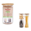 Burk Quttin Bamboo Borosilikatglas Stapelbara (10 x 17 cm)