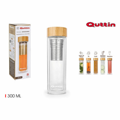 Flaska Quttin Glas Borosilikatglas (300 ml)