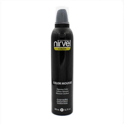 Semipermanent hårfärg Nirvel Color Mousse Brun (300 ml)