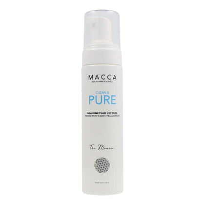 Rengörande mousse Clean & Pure Macca Fet hud (200 ml)