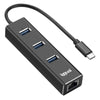 USB HUB 3 Portar iggual IGG317709 Svart