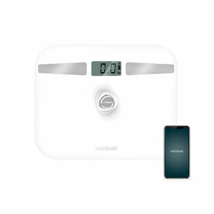 Digital Badrumsvåg Cecotec EcoPower 10200 Smart LCD Bluetooth 180 kg Vit 180 kg