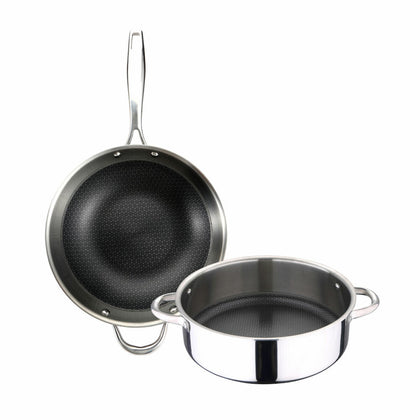 Stekpanneset Masterpro Cookware Hi-Tech 3 Plast 2 antal (2 pcs)