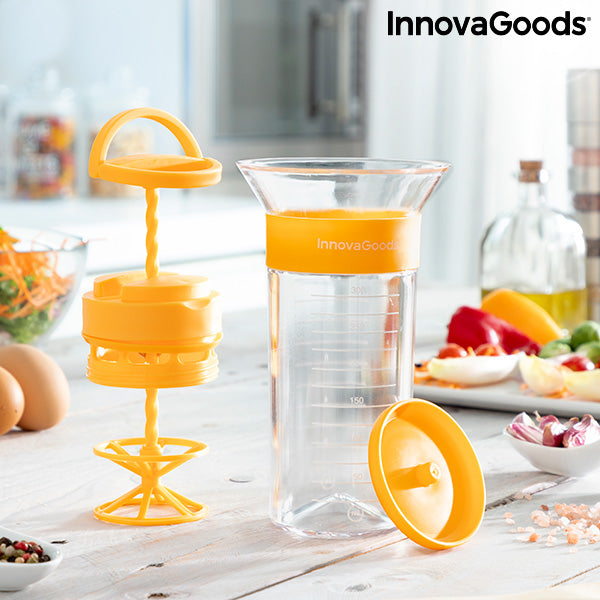 Sås- och vinägrettblandare med recept Dressix InnovaGoods