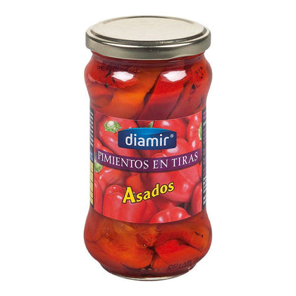 Rostade små röda paprikor Diamir (290 g)