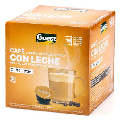 Kaffekapslar Latte Guest (16 uds)