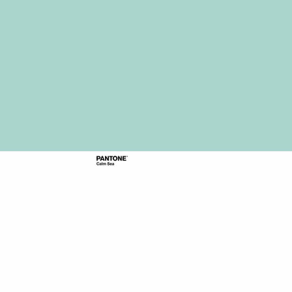 Överlakan Pantone Calm Sea 160 x 270 cm (Säng 90)