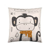 Kuddfodral Popcorn Scarf Monkey (60 x 60 cm)