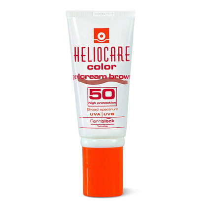 Hydrerande kräm med färg Color Gelcream Heliocare SPF50 (50 Ml)