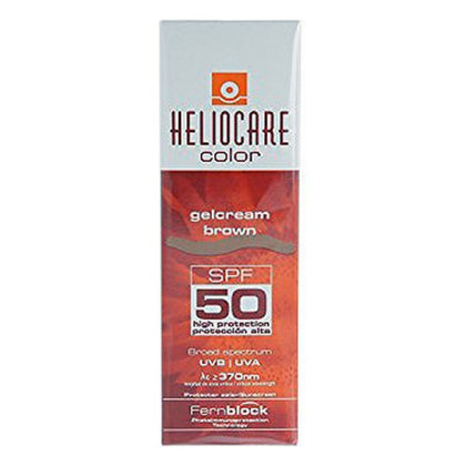 Hydrerande kräm med färg Color Gelcream Heliocare SPF50 (50 Ml)