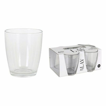 Glasset LAV Vega 340 ml Glas (4 uds) (340 cc)