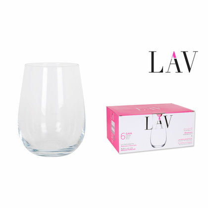 Glasset LAV Gaia Transparent (6 pcs)