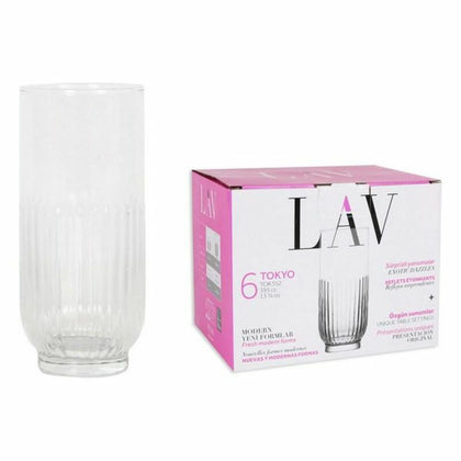 Glasset LAV Tokyo (6 uds) (395 ml)