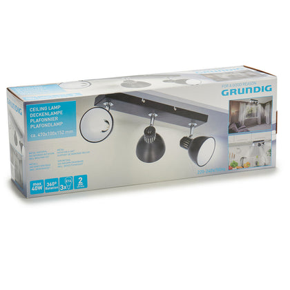 Focus lights Grundig Svart (42 x 14 x 9 cm)