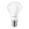 Sfärisk LED-lampa Philips 8W A+ 4000K 806 lm Varmt ljus B22 8W 60W 806 lm (2700k) (4000K)