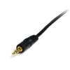 Ljudkabel Jack (3,5 mm) till 2 RCA Startech MU3MMRCA             0,9 m Svart