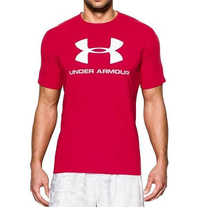 T-shirt med kortärm Herr Under Armour 1257615-600 Röd (Storlek l) - DETDUVILLLHA.SE