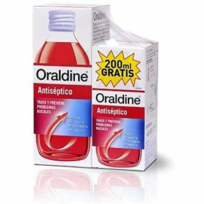 Munvatten Oraldine Antiseptisk (400 ml + 200 ml)