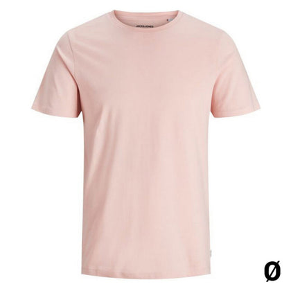 T-shirt med kortärm Herr Jack & Jones 12171674 ROS Rosa