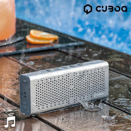 Högtalare Bluetooth Waterproof CuboQ Metal - DETDUVILLLHA.SE