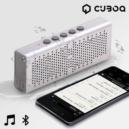 Högtalare Bluetooth Waterproof CuboQ Metal - DETDUVILLLHA.SE