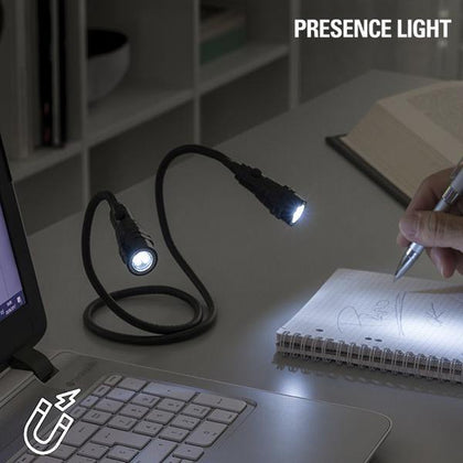 Dubbel flexibel magnetficklampa LED Presence Light - DETDUVILLLHA.SE