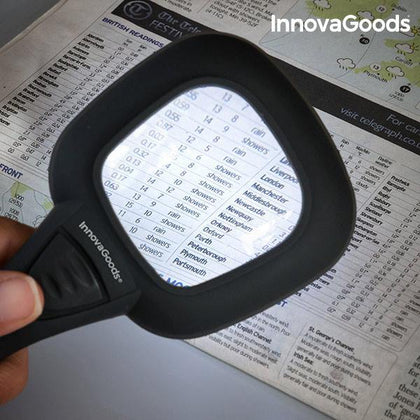 InnovaGoods Förstoringsglas 3x med LED-ultraviolet Belysning - DETDUVILLLHA.SE