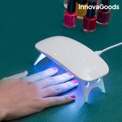 Nagellampa LED UV Pocket InnovaGoods