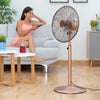 Stående Fläkt Copper Retro InnovaGoods Ø 40 cm 55W