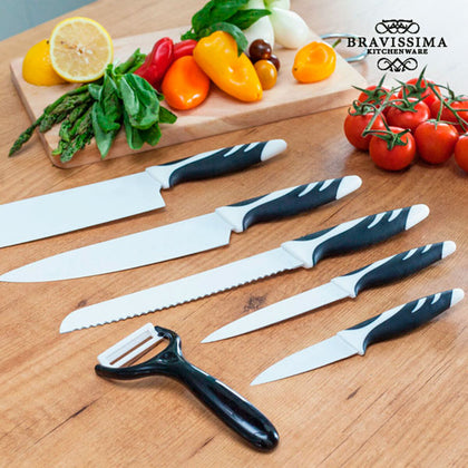 Knivset Bravissima Kitchen Swiss Chef (6 pcs)