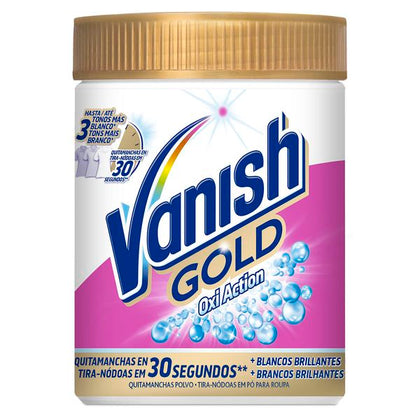 Fläckborttagare i pulverform Vanish Oxi Gold White 470 g