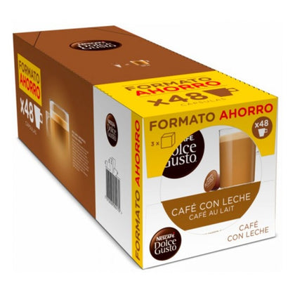 Kaffekapslar Nescafé Dolce Gusto Cafe Au Lait (48 uds)