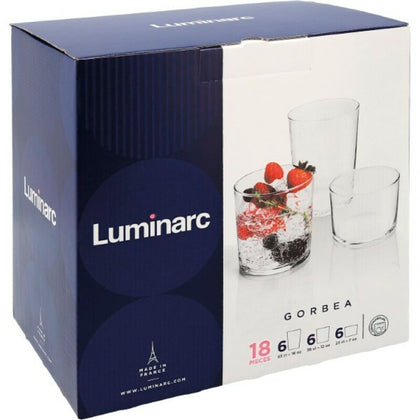 Glasset Luminarc Gorbea Transparent Glas (18 pcs)