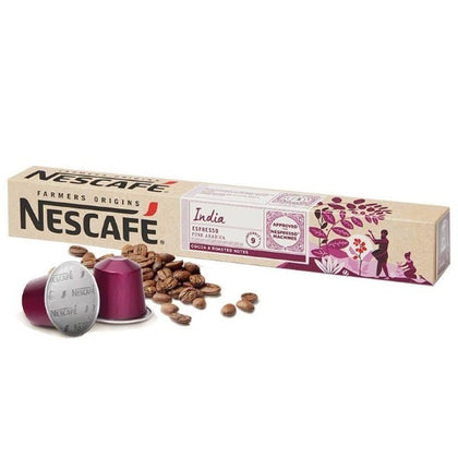 Kaffekapslar FARMERS ORIGINS Nescafé INDIA (10 uds)