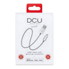 USB-laddkabel Lightning  iPhone DCU Silvrig 1 m